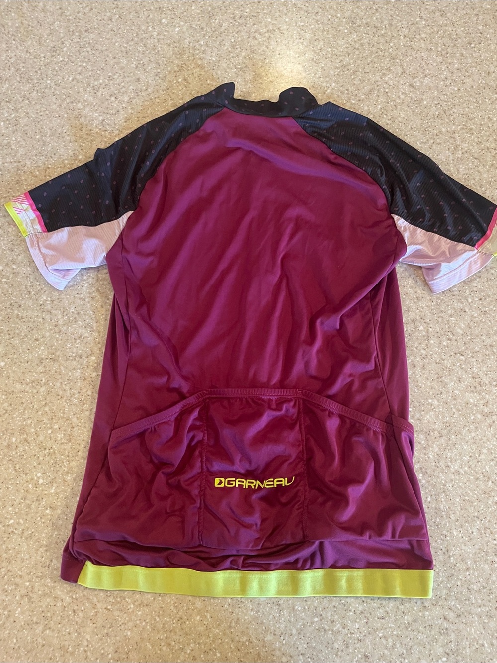 Garneau Women's Maroon Cycling Jersey